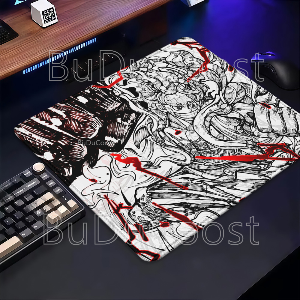 Pc Gaming Drawing - لوحة ماوس للألعاب بتصميم أنمي ون