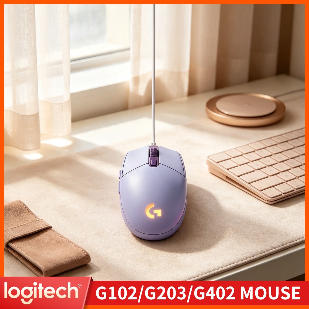 Logitech Mouse G203 - ماوس ألعاب لوجيتك G203 سلكي بأزرار