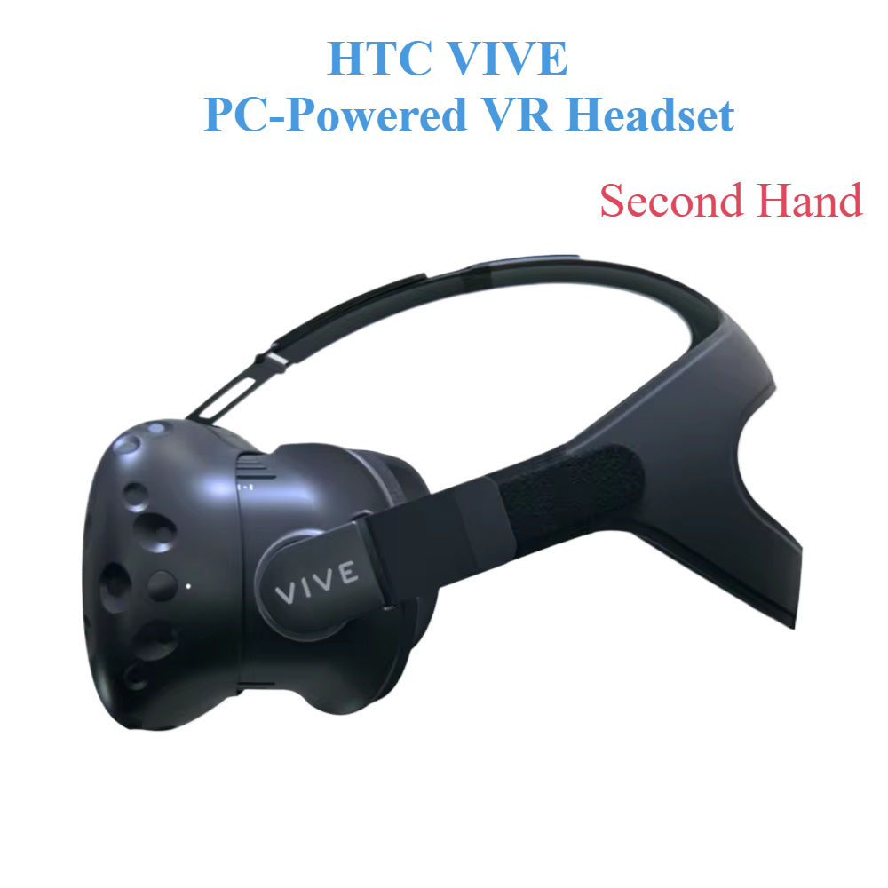 Pc Gaming Vr Headset - سماعة رأس HTC VIVE للواقع الافتراضي،