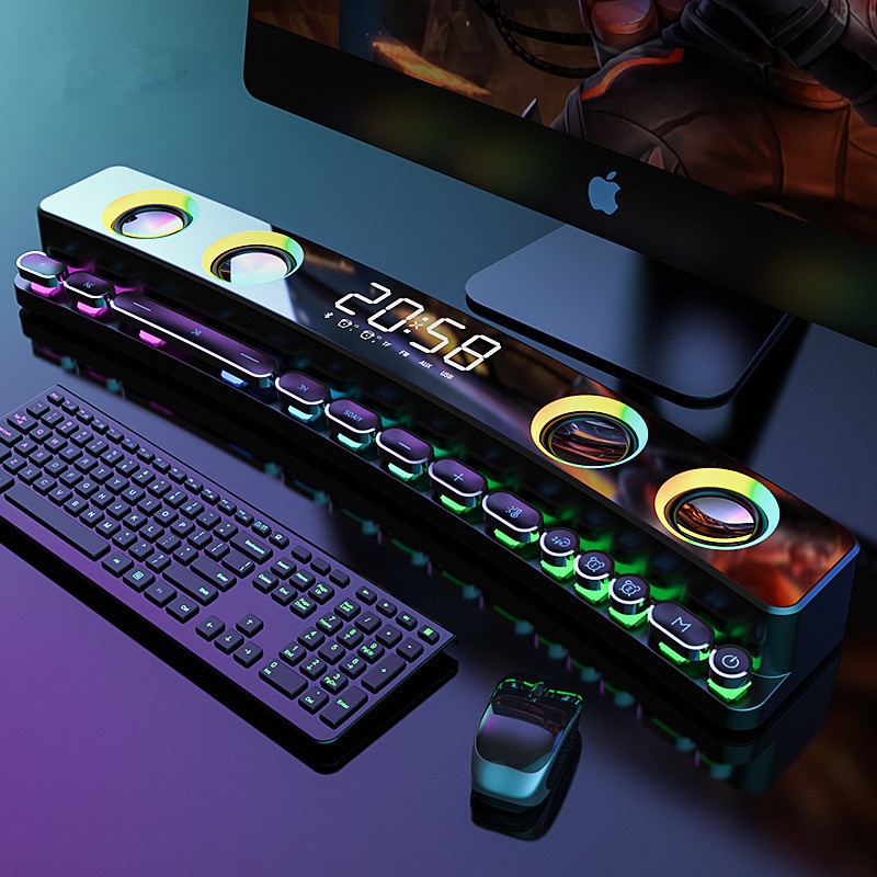Pc Gaming X3D - مكبر صوت لاسلكي للألعاب بتقنية البلوتوث،