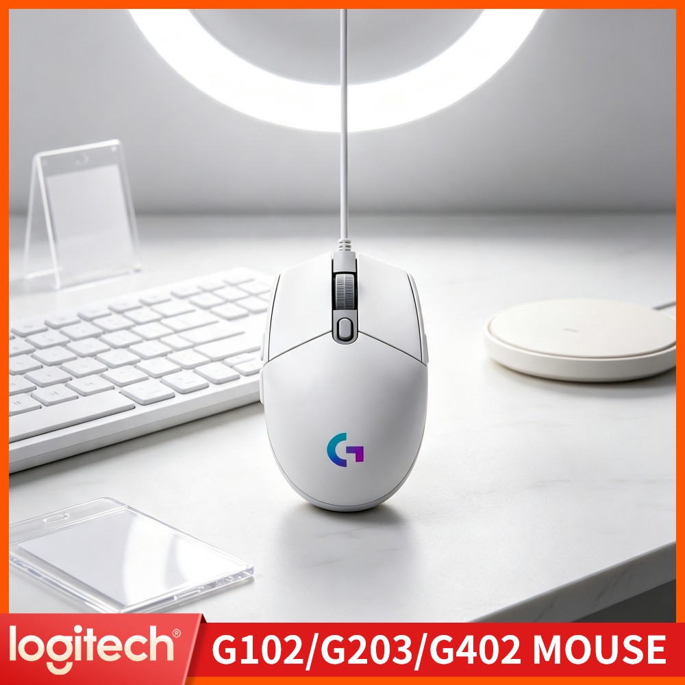 Logitech Mouse G203 - ماوس الألعاب السلكي لوجيتك G203 مع