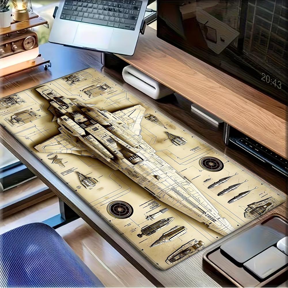 Pc Gaming Drawing - لوحة ماوس كبيرة جداً XXL للألعاب،