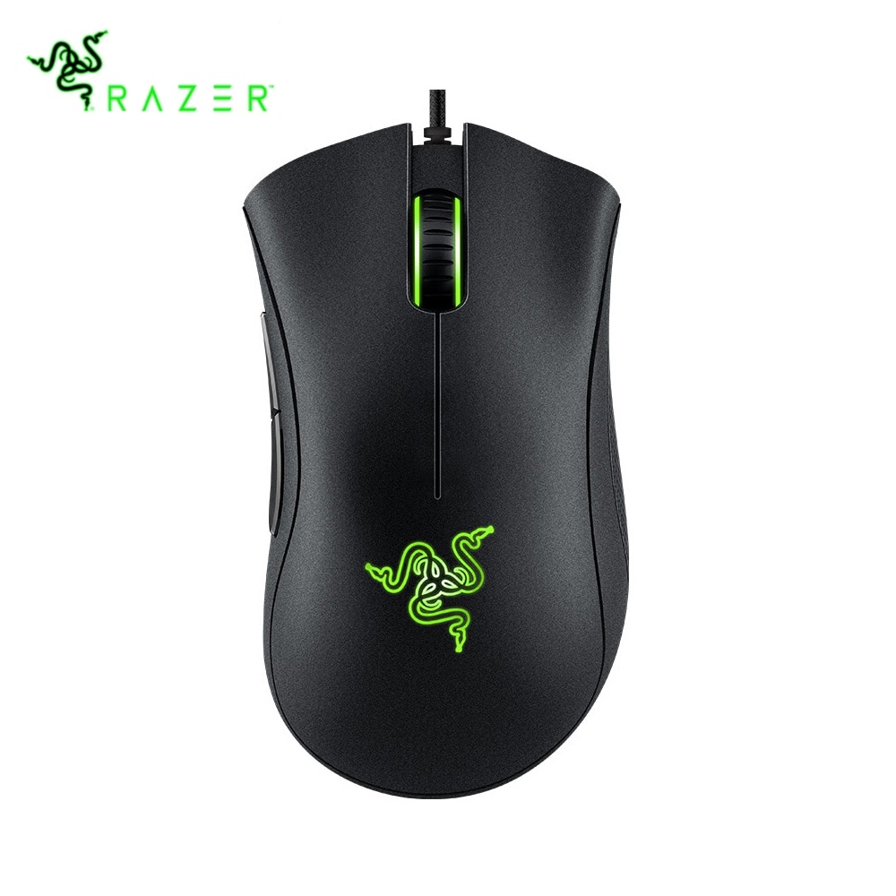 Pc Gaming X3D - فأرة ألعاب سلكية سوداء DeathAdder ماوس