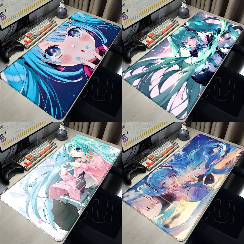 Pc Gaming Hatsune Miku - H-Hatsunes Miku Girl Mouse Pad مفرش