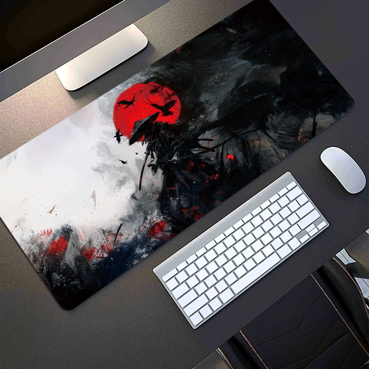 Pc Gaming Drawing - نمط سيف الساموراي - وسادات واقية