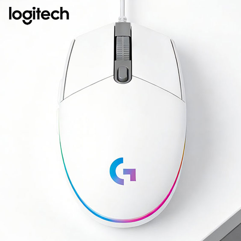 Logitech Mouse G203 - ماوس لوجيتك G102/G203 للألعاب الإلكترونية والتصميم