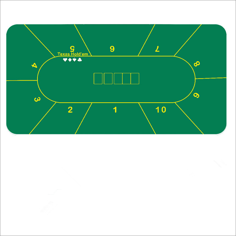 Gaming Desk Mat - سجادة طاولة كازينو مطاطية سميكة مضادة