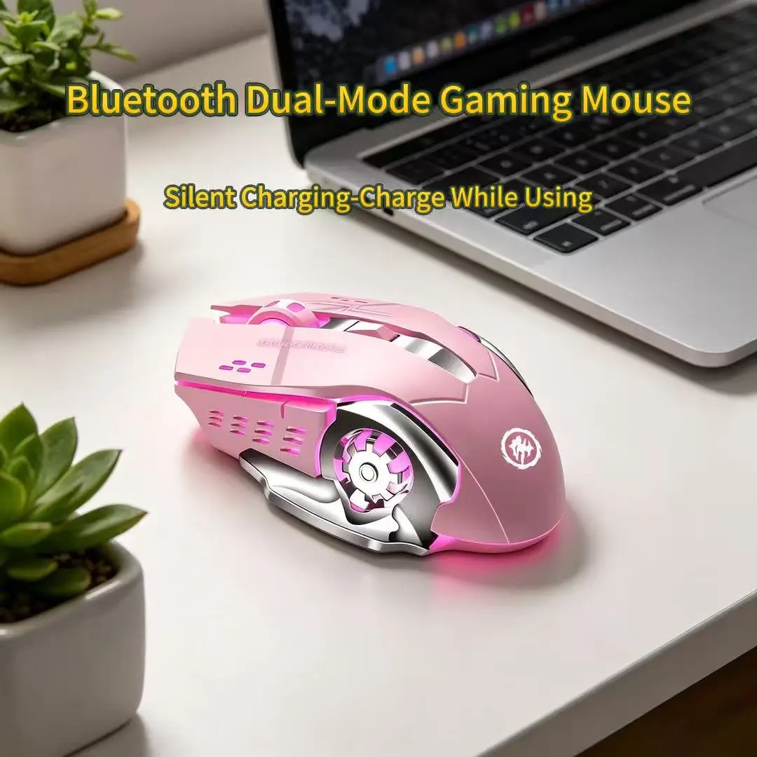 Pc Gaming X3D - ماوس ألعاب لاسلكي بتقنية البلوتوث ثنائي