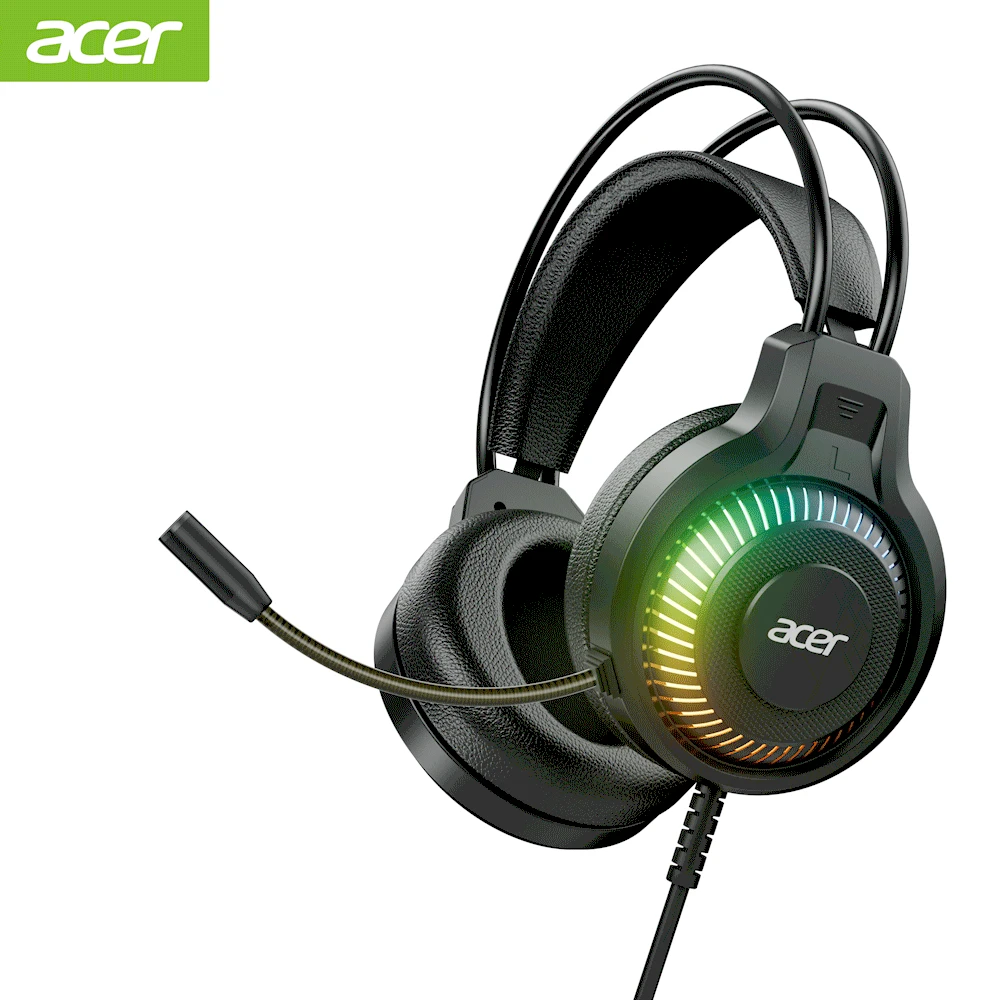 Pc Gaming Vr Headset - Acer سماعة الألعاب Gamer 7.1 ستيريو