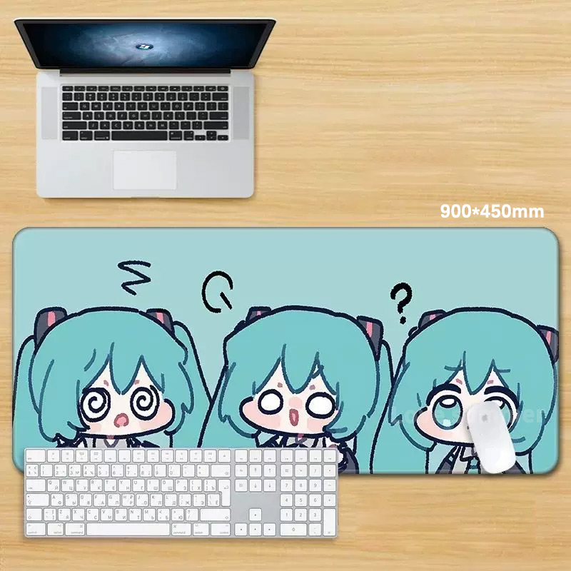 لوحة ماوس أنيمي للألعاب، وسادة - مراجعة Pc Gaming Hatsune Miku وسعره