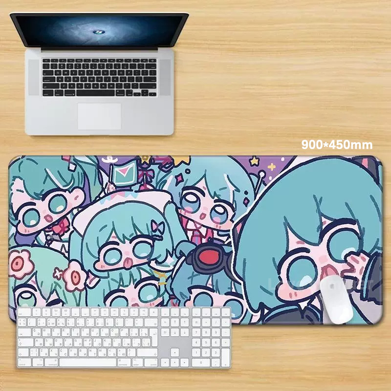 لوحة ماوس أنيمي للألعاب، وسادة - مراجعة Pc Gaming Hatsune Miku وسعره