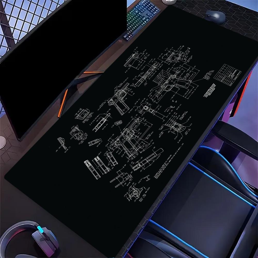 لوحة ماوس كبيرة للألعاب بتصميم - مراجعة Pc Gaming Drawing وسعره