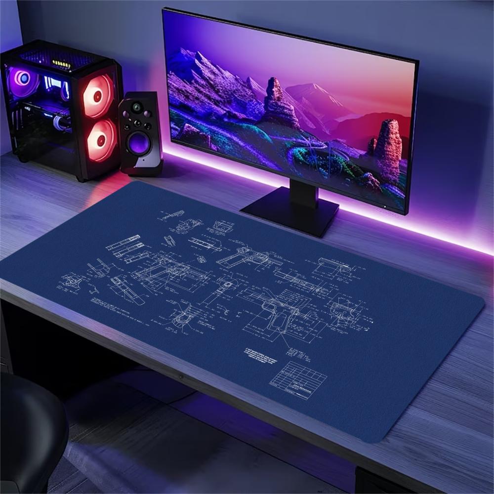لوحة ماوس كبيرة للألعاب بتصميم - مراجعة Pc Gaming Drawing وسعره