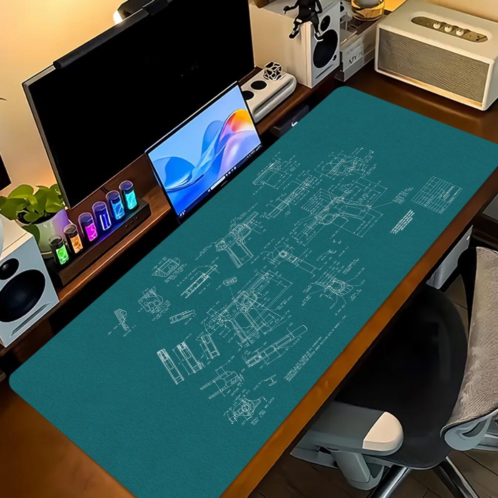 لوحة ماوس كبيرة للألعاب بتصميم - مراجعة Pc Gaming Drawing وسعره