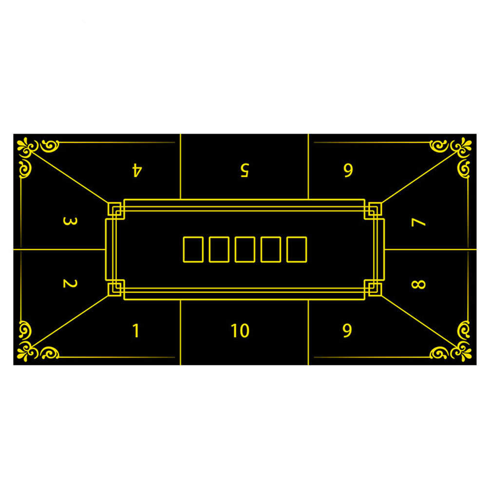 غطاء طاولة بوكر مطاطي سميك، حص - مراجعة Gaming Desk Mat وسعره