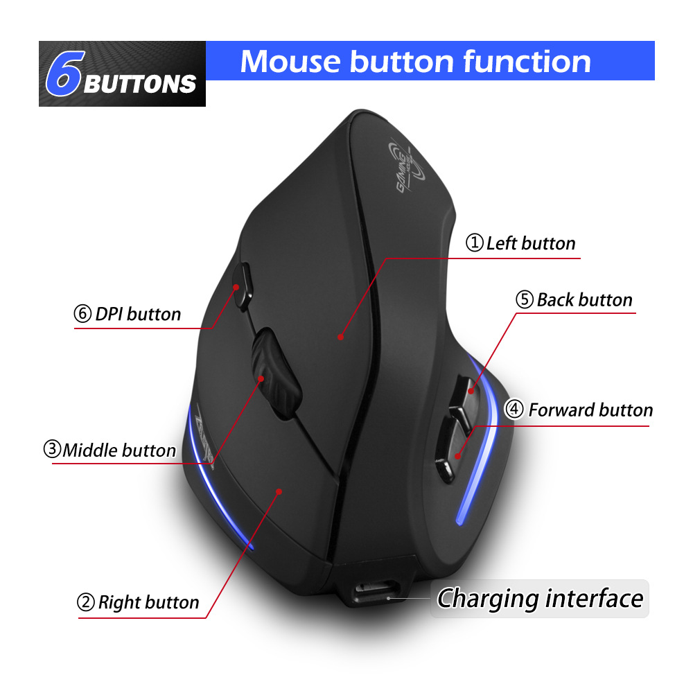 Lefon F35 ماوس لاسلكي عمودي قا - مراجعة Pc Gaming X3D وسعره