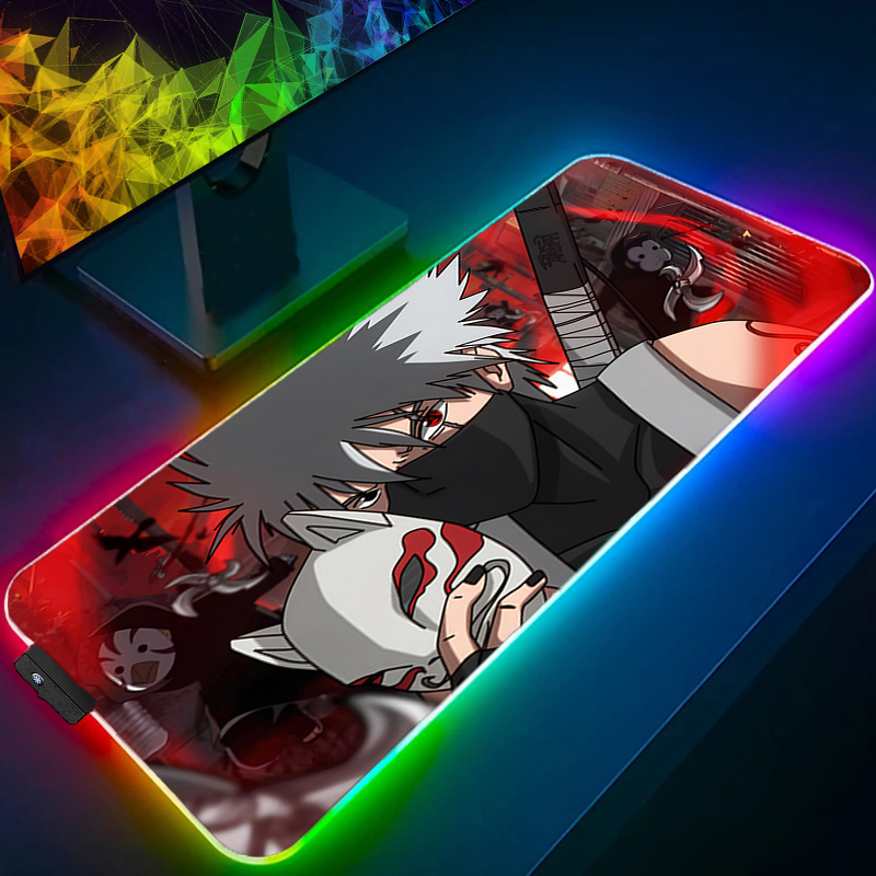 لوحة ماوس RGB ناروتو كاكاشي ها - مراجعة Pc Gaming Naruto وسعره