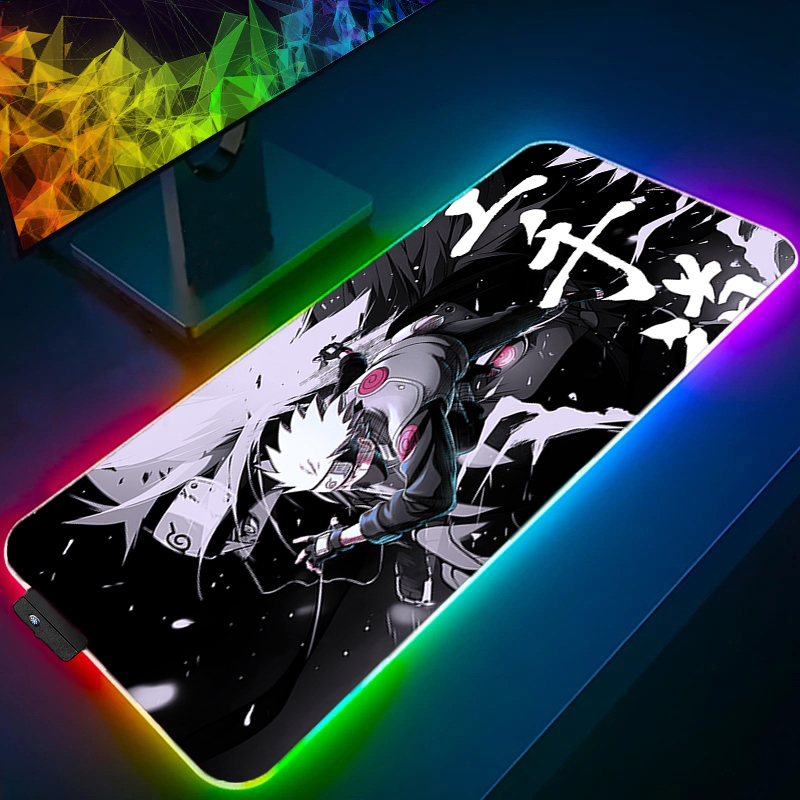 لوحة ماوس RGB ناروتو كاكاشي ها - مراجعة Pc Gaming Naruto وسعره