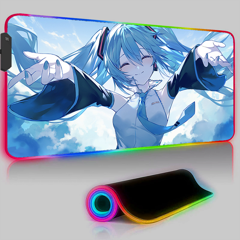 لوحة ماوس وردي عالي الجودة من  - مراجعة Pc Gaming Hatsune Miku وسعره