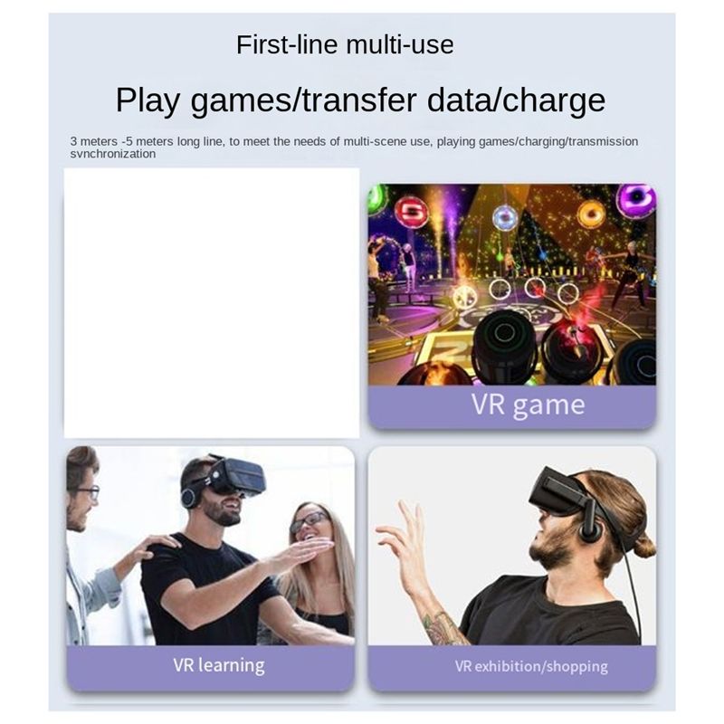 كابل A01E-16Ftlink لـ Oculus Q - مراجعة Pc Gaming Vr Headset وسعره