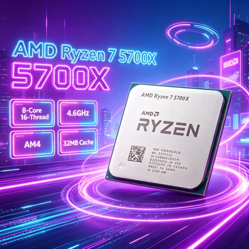 معالج ألعاب AMD Ryzen 7 5700X  - مراجعة Pc Gaming Amd Ryzen 7 وسعره