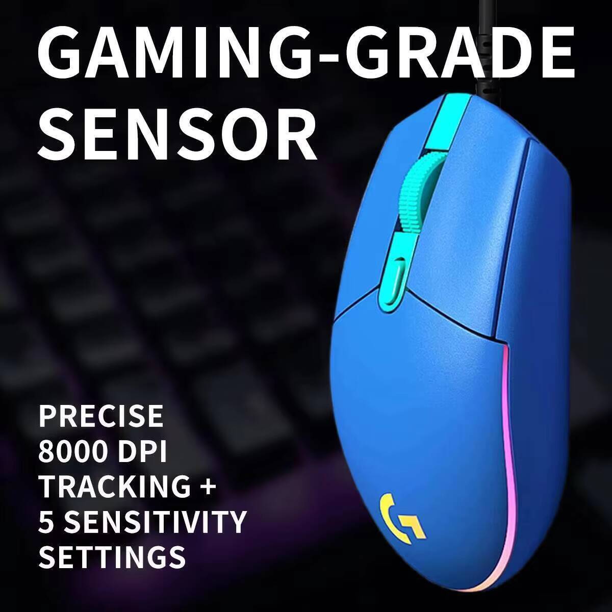 ماوس الألعاب لوجيتك G203 Prodi - مراجعة Logitech Mouse G203 وسعره