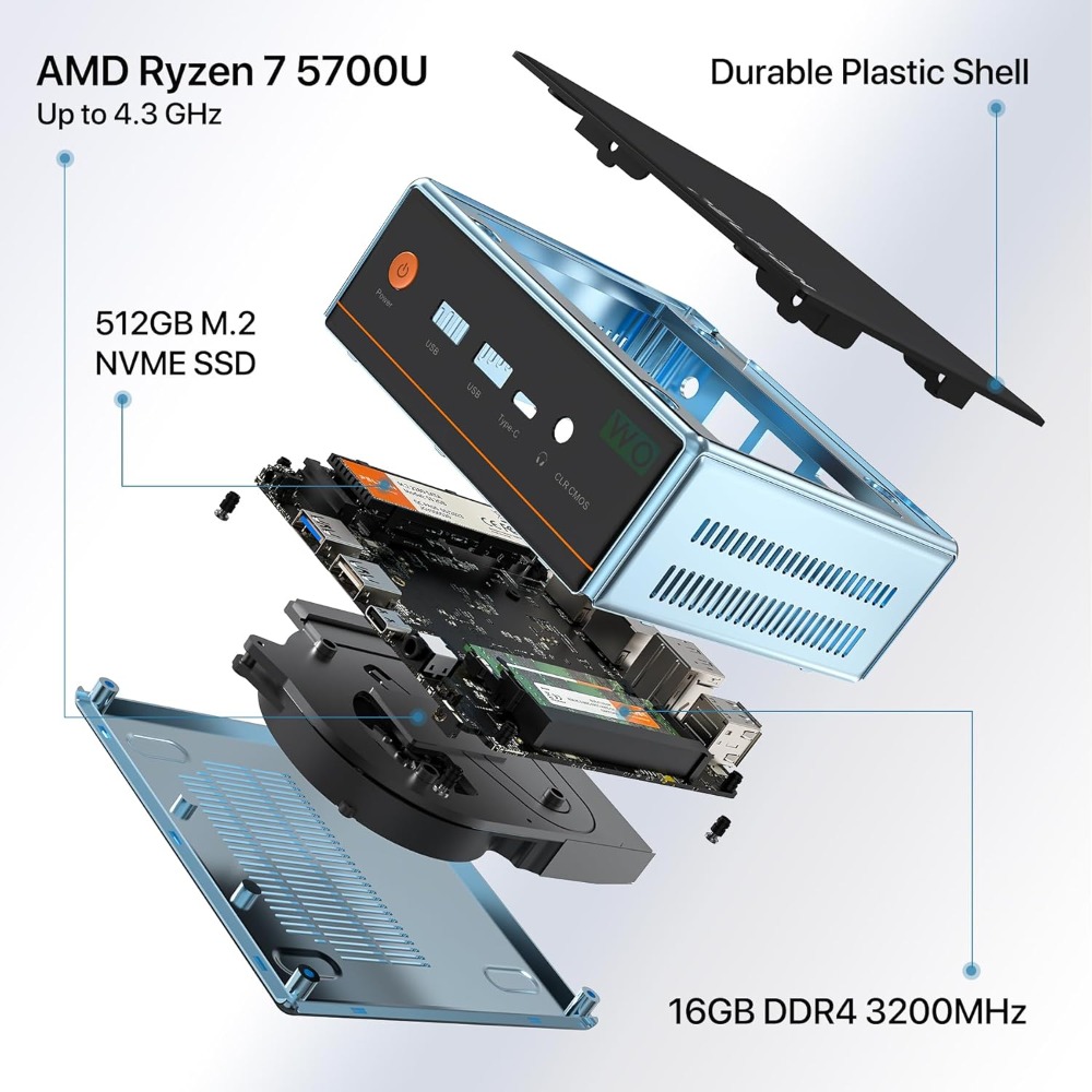 شحن من الولايات المتحدة، كمبيو - مراجعة Pc Gaming Amd Ryzen 7 وسعره
