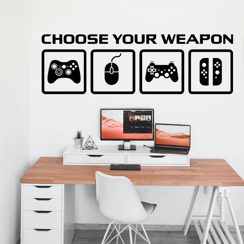 ملصقات جدارية لتزيين ألعاب الف - مراجعة Pc Gaming Quotes وسعره