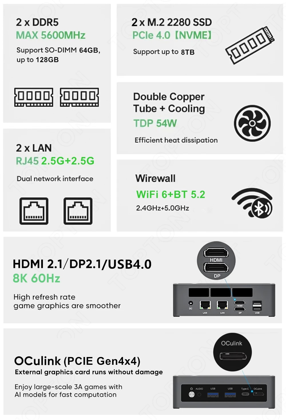 كمبيوتر مكتبي صغير توبتون رايز - مراجعة Pc Gaming Amd Ryzen 7 وسعره