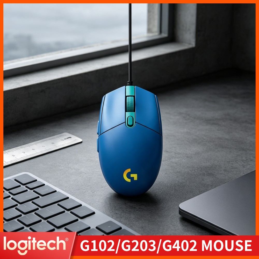 ماوس الألعاب السلكي لوجيتك G20 - مراجعة Logitech Mouse G203 وسعره