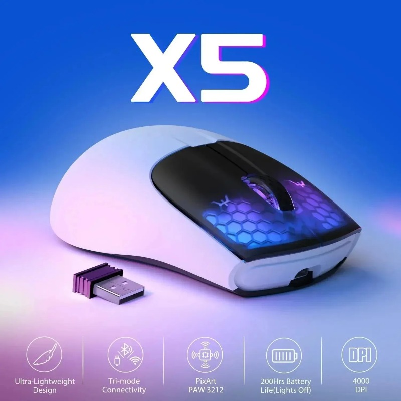 ماوس الألعاب اللاسلكي ATTACK S - مراجعة Pc Gaming X3D وسعره