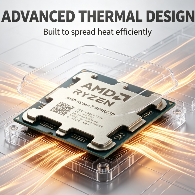 معالج AMD Ryzen 7 9800X3D للكم - مراجعة Pc Gaming Amd Ryzen 7 وسعره