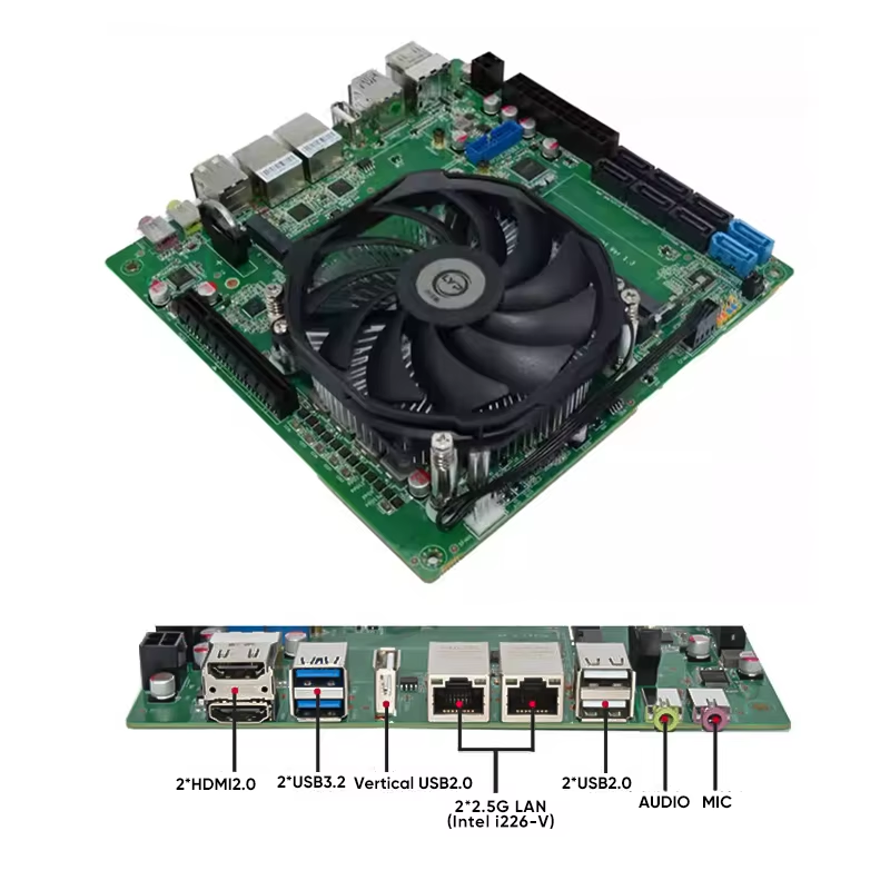 لوحة أم Topton N21 11-Bay ITX  - مراجعة Pc Gaming Amd Ryzen 7 وسعره