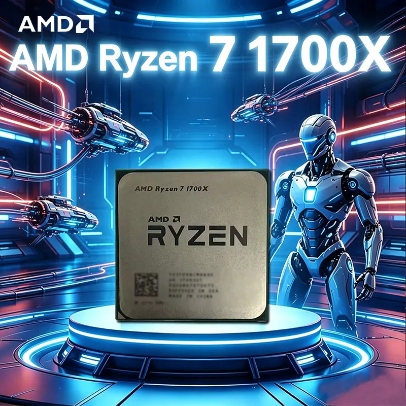 معالج AMD Ryzen 7 1700X ثماني  - مراجعة Pc Gaming Amd Ryzen 7 وسعره