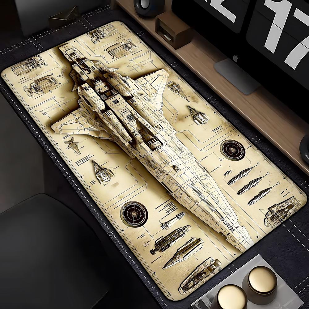 لوحة ماوس كبيرة جداً XXL للألع - مراجعة Pc Gaming Drawing وسعره