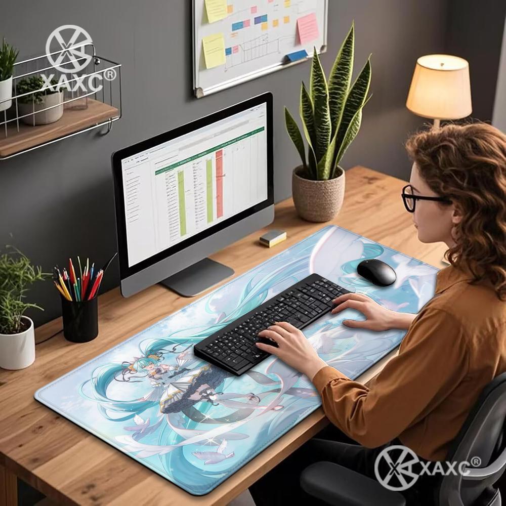 لوحة ماوس كبيرة للألعاب بتصميم - مراجعة Pc Gaming Hatsune Miku وسعره
