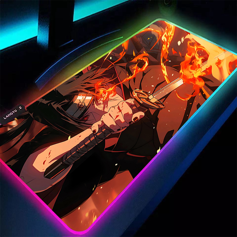 لوحة ماوس RGB مقاس 90×40 سم بت - مراجعة Pc Gaming Naruto وسعره