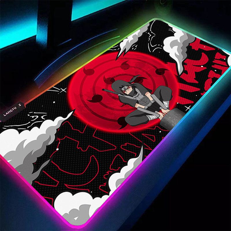 لوحة ماوس RGB مقاس 90×40 سم بت - مراجعة Pc Gaming Naruto وسعره