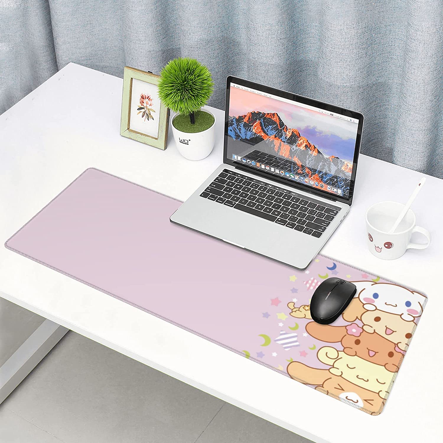 Kawaii لطيف الكلب ماوس منصات ا - مراجعة Gaming Desk Mat وسعره