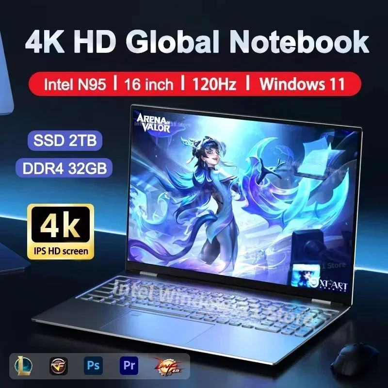 كمبيوتر محمول جديد بمعالج إنتل - مراجعة Pc Gaming Notebook وسعره