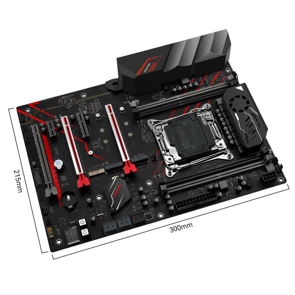 لوحة أم MACHINIST X99 MR9A PRO - مراجعة Pc Gaming Amd Ryzen 7 وسعره