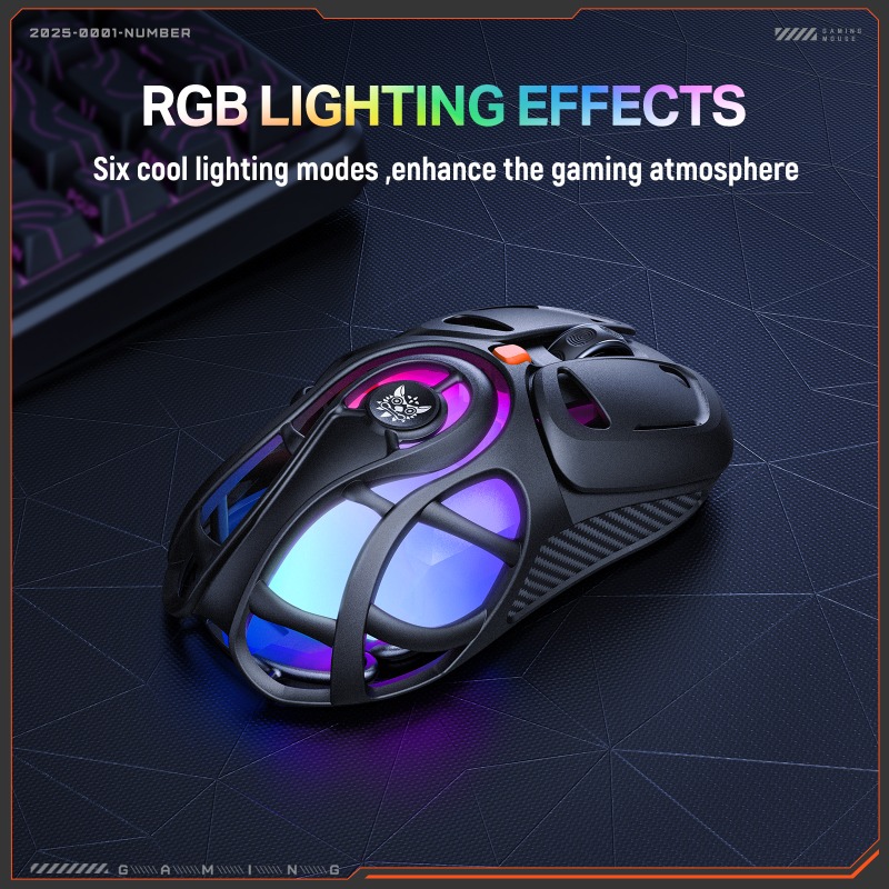 فأرة ألعاب لاسلكية ONIKUMA DM0 - مراجعة Pc Gaming X3D وسعره
