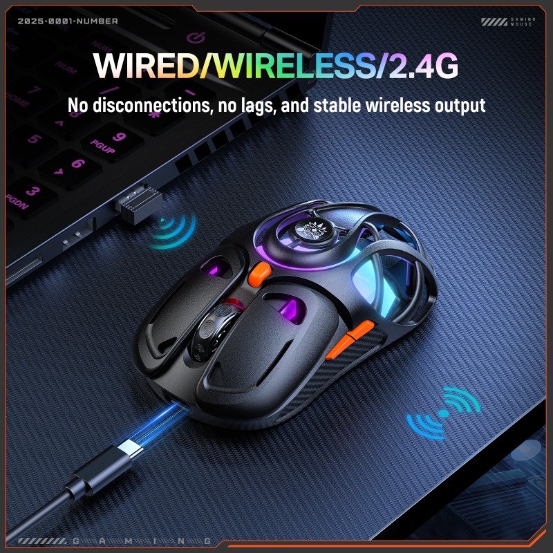 فأرة ألعاب لاسلكية ONIKUMA DM0 - مراجعة Pc Gaming X3D وسعره