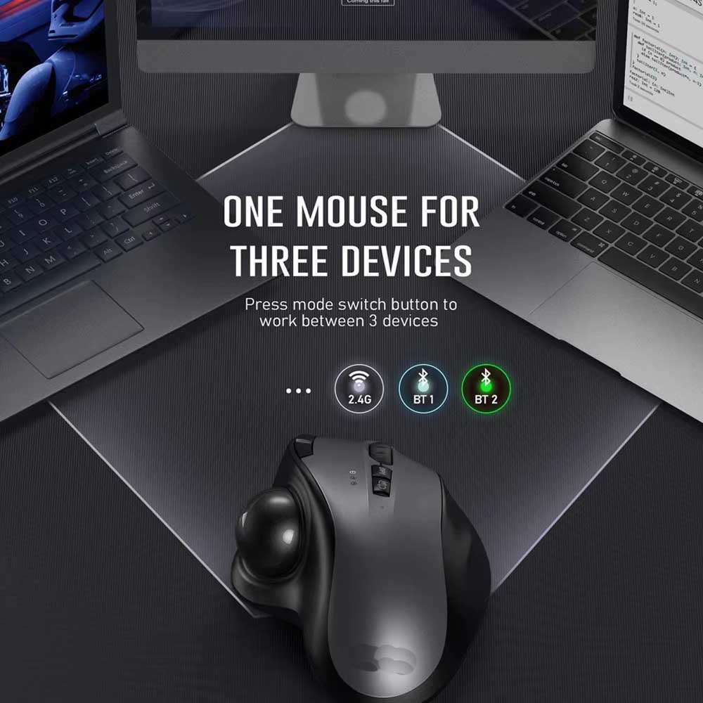 Jomaa Trackball Mouse Bluetoot - مراجعة Pc Gaming X3D وسعره