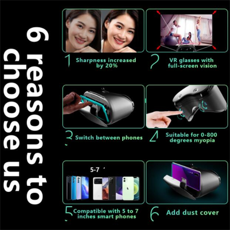 الأصلي VRGpro X7 VR الواقع الا - مراجعة Pc Gaming Vr Headset وسعره