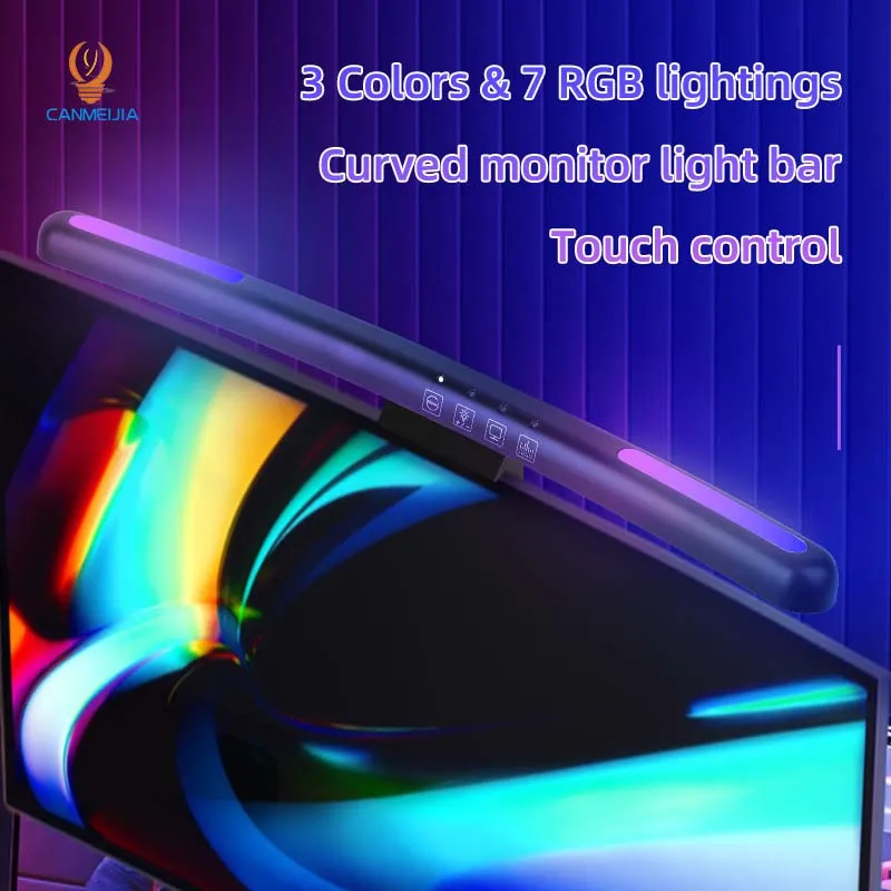 شريط ضوء LED منحني ، مصباح شاش - مراجعة Pc Gaming Notebook وسعره