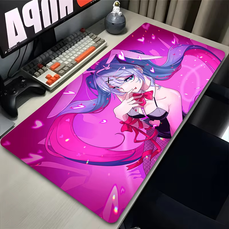 لوحة ماوس الكمبيوتر أنيمي مثير - مراجعة Pc Gaming Hatsune Miku وسعره