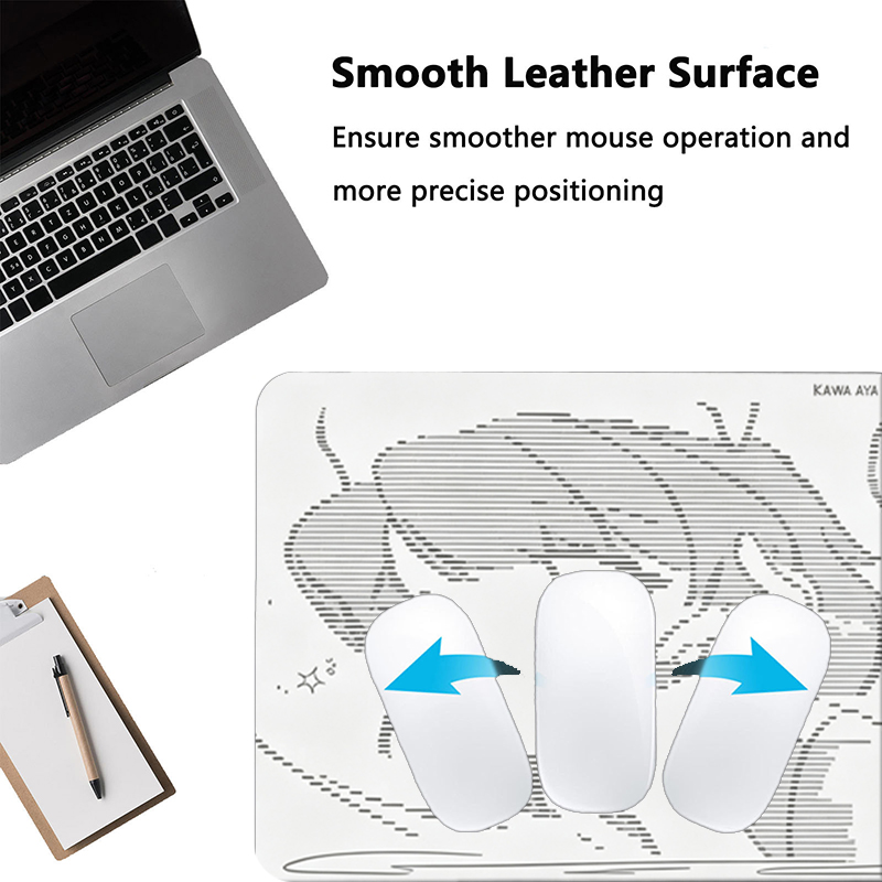 لوحة ماوس جلدية كبيرة بتصميم أ - مراجعة Gaming Desk Mat وسعره